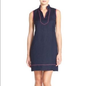 Eliza J Sz 2 Linen Blend A-Line Dress Barely Worn!